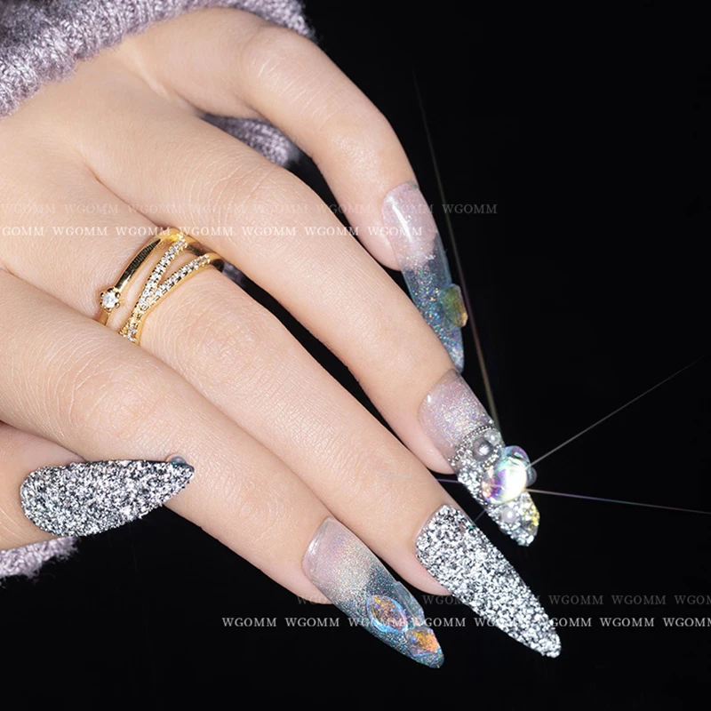 Nail Decoration Reflective Glitter Powder for Nail Art