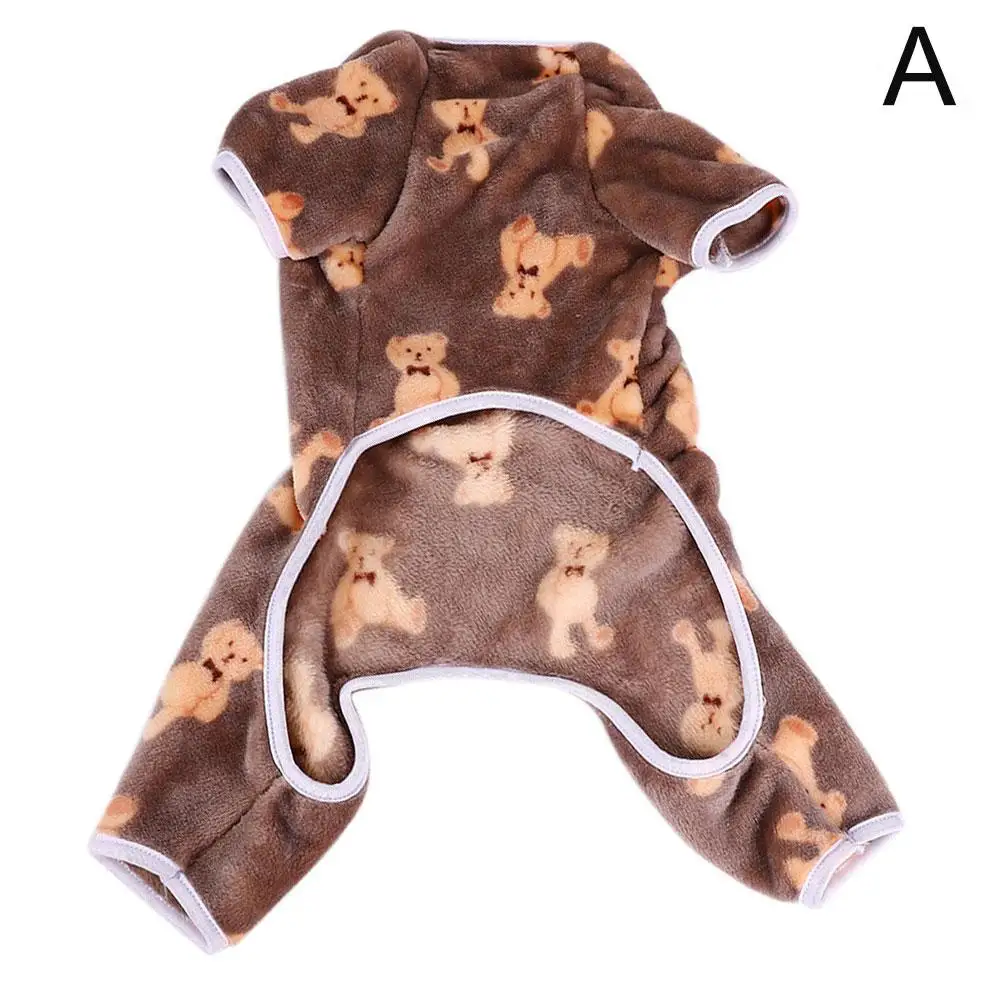 Winter Dog Cat Sweater Warm Plush Dog Clothe For Small Medium Dogs Cats Soft Puppy Coat Jacket Chihuahua Teddy Costum Pet S V5W6