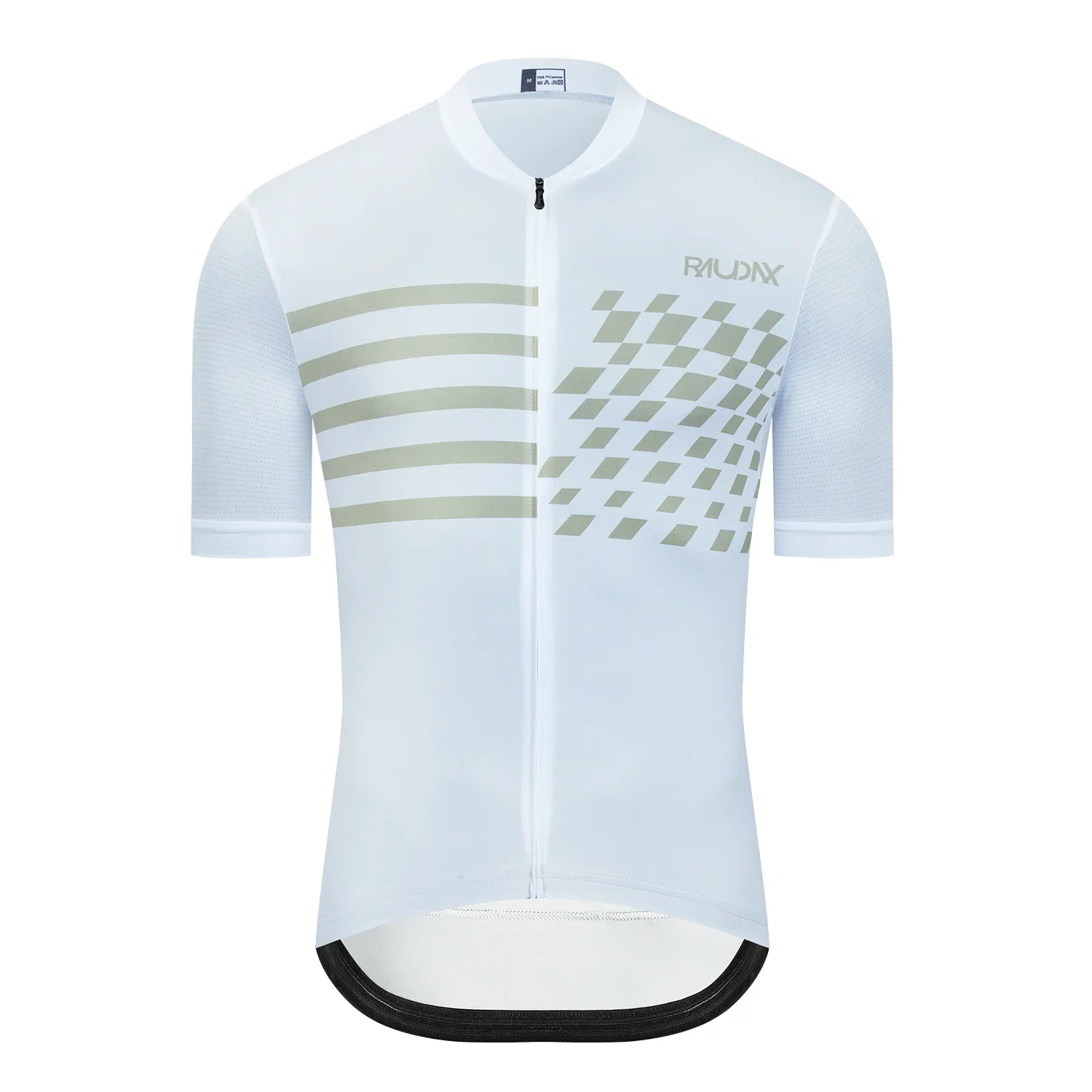 

Raudax Men Cycling Jersey MTB Maillot Bike Shirt Downhill Jersey High Quality Pro Team Tricota Mountain Bicycle Clothing White