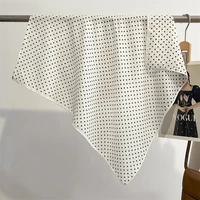 Pure Cotton Women Scarf Square Foulard Lady's Neck Hair Scarves Design Printed Head Kerchief Fashion Girl Scarfs 2023 New - Image 5