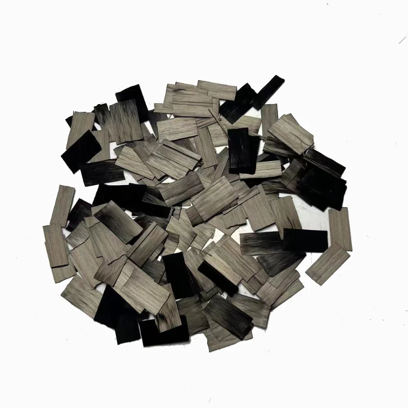 Sheet-Like Short Cut Carbon Fiber 18mm Automotive Modification Filling Pattern Texture Pattern