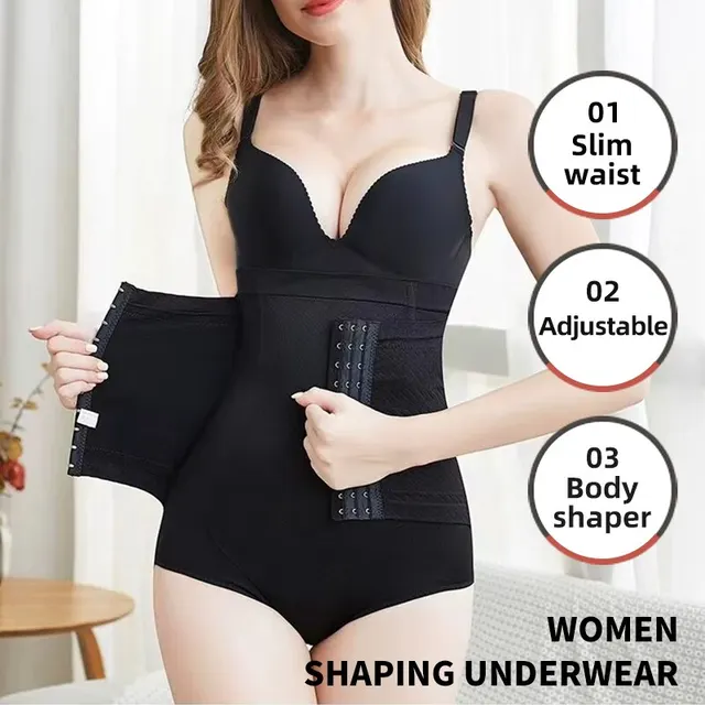 Women Shapewear Set Shapers Underwear Panties L XL XXL Black Skin Color  Butt Lifter High Waist Postpartum Body Pants - AliExpress