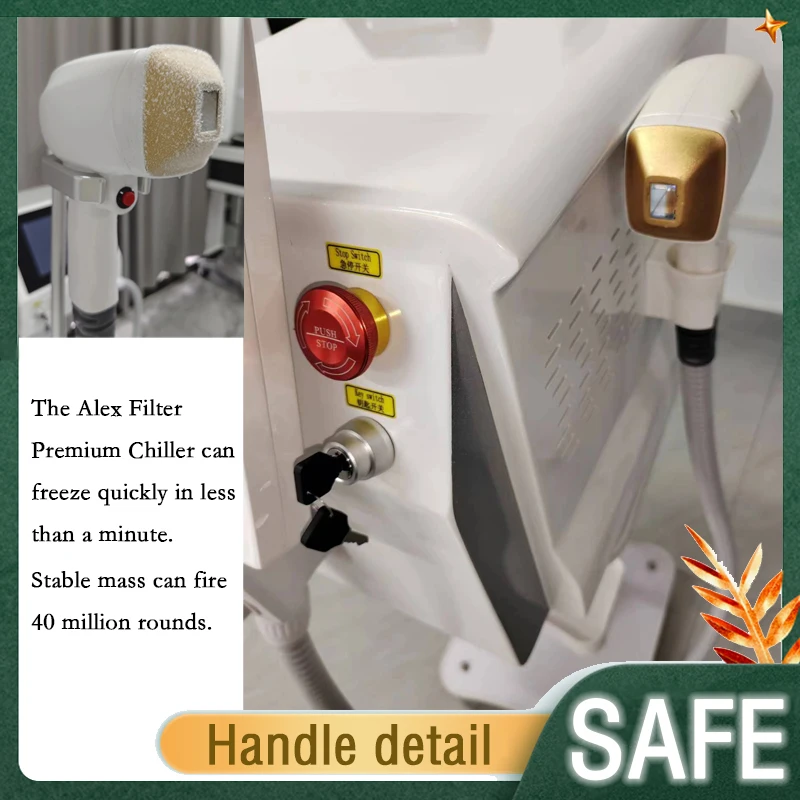 808nm Diode Laser Hair Removal Machine Depiladora Laser 3000W Smart 3 wavelength Permanent Painless Whitening Skin BEST 5