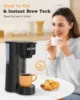 Professional Italian Pump Small Espresso Coffee Machine  – Compatible with Nespresso Original Capsules Dolce Gusto L'or 4