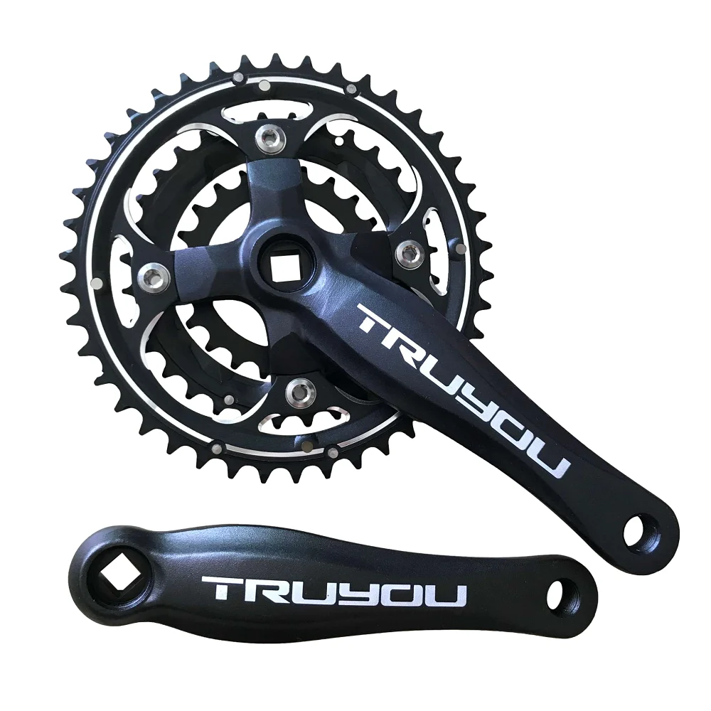 

TRUYOU Mountain Bikes 104BCD 44T 42T 32T 64BCD 22T Crankset Aluminum Alloy Chain Wheel Three Disc MTB Chainring