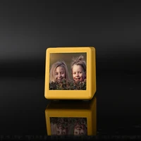 Smart weather clock electronic photo album weather station animation display WiFi networking automatic update desktop ornament 3
