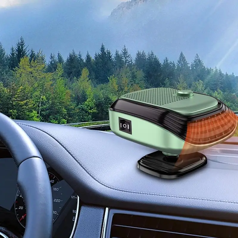 Car heater winter fast heating 12V 24V Electric heated fan Windshield defogging heating cooling For Truck RV SUV Travel Camper car fan,car heater,mini heater