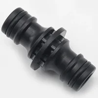 2 Way Garden Hose Connector Joiner Coupler Watering Water Pipe Tap Male Black Watering Equipment Garden watering Hose Connector 5