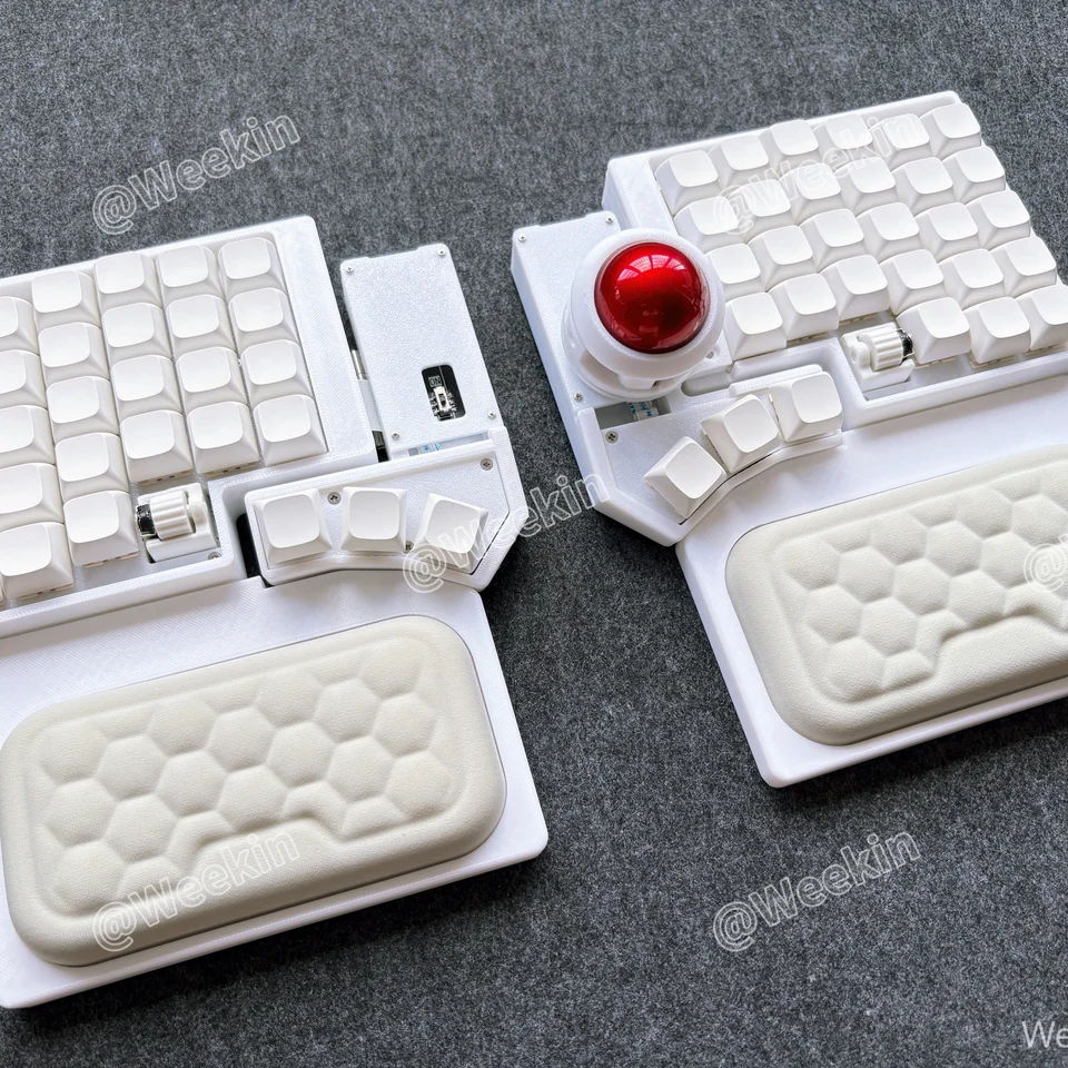 キーボード cck-ball CCK-BALL Split Trackball Keyboard Wireless Dual-mode Hot Swap