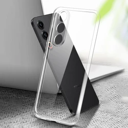 Luxury Slim Transparent Shockproof Phone Cover Case - Soft Clear TPU Silicone for Meizu 20 Pro (Clear)