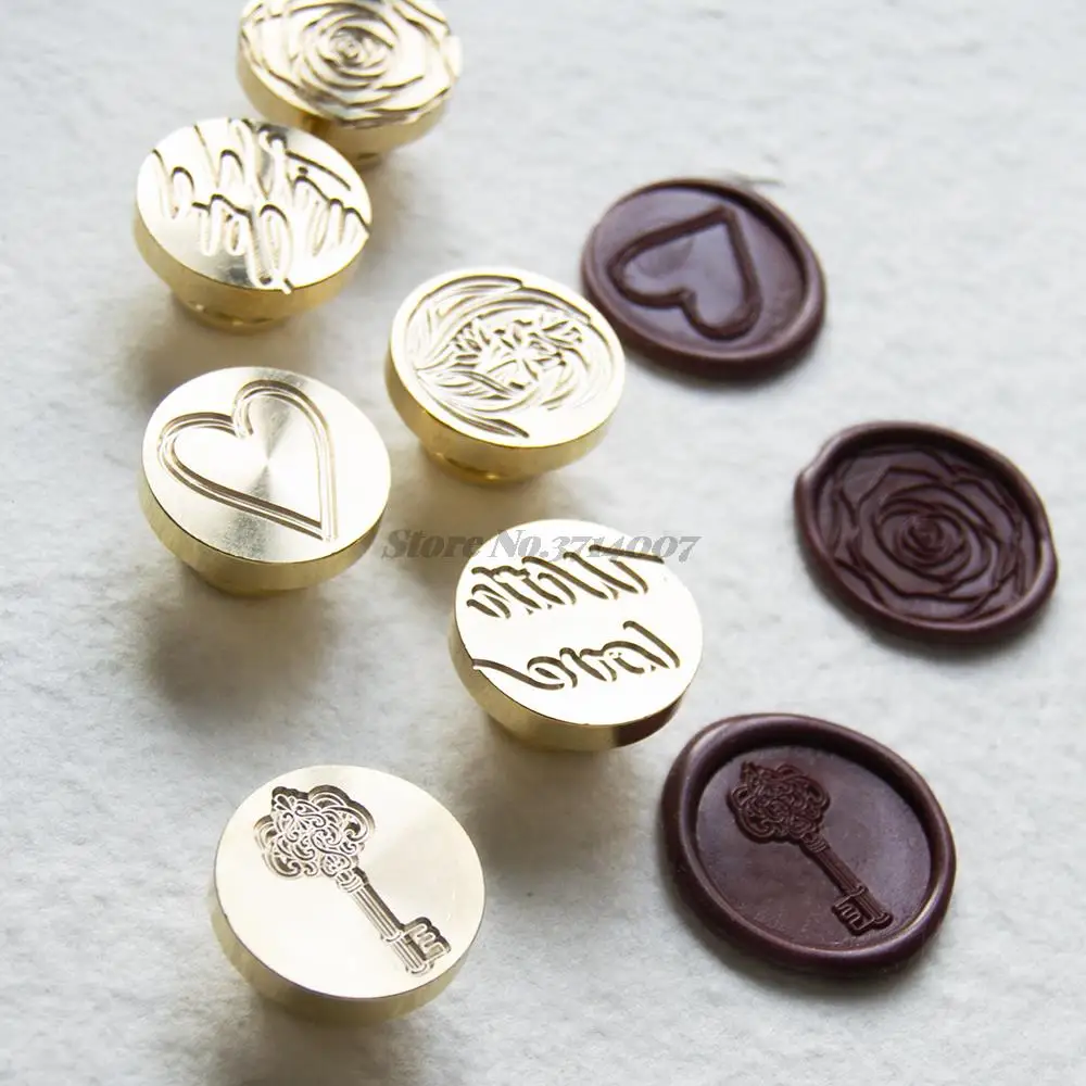 Love Life Tree Baby Footsteps New Clear Stamp Wax Seal Key Wedding Invitation Vintage Scrapbooking Novelties