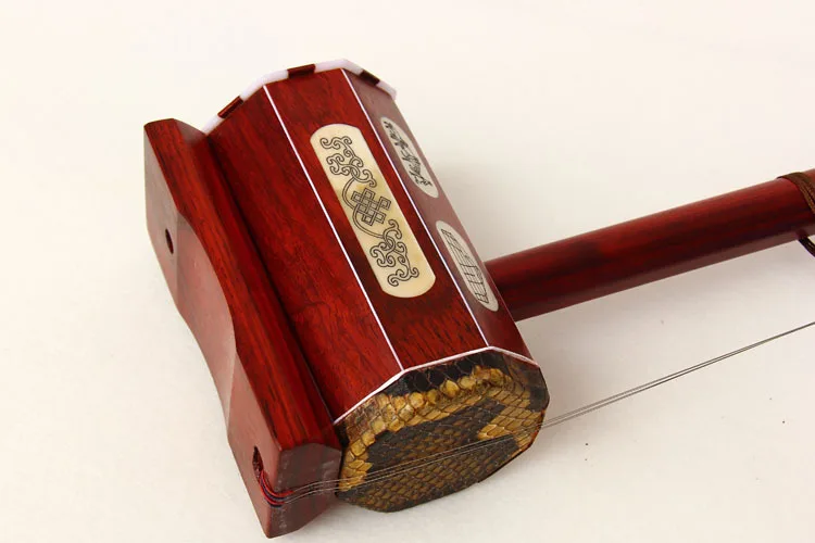Treble Sihu rosewood bone carving Mongolian stringed instruments