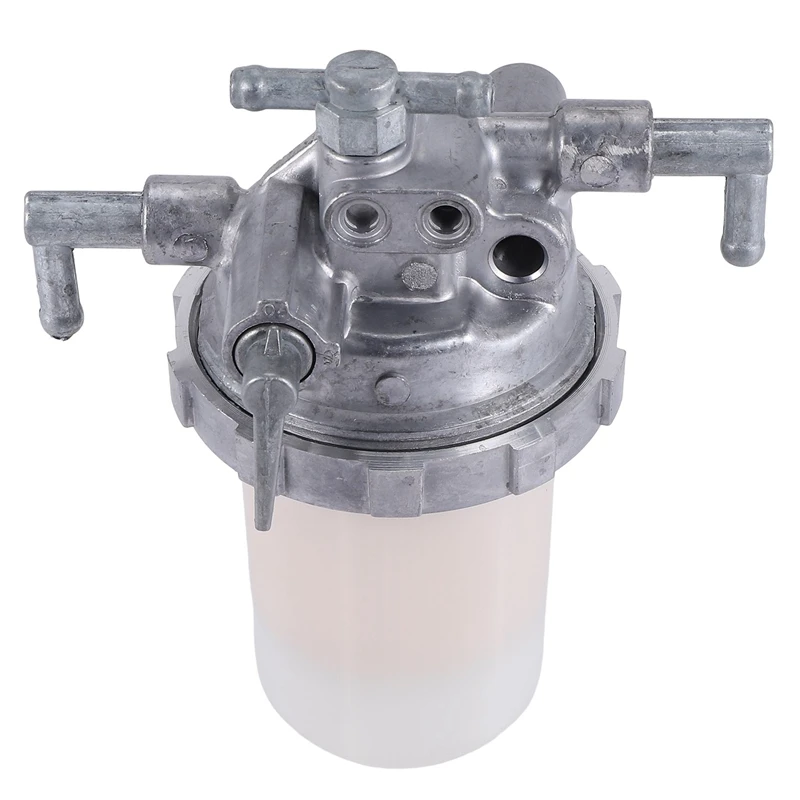 4 Tubes Oil Water Separator Assembly For Yanmar 94/88 Komatsu 56-7 Excavator 4D84 Fuel Filter Assembly 129100-55621