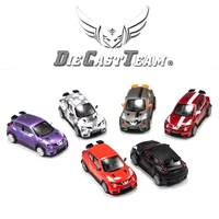DCT 1:64 Alloy Die-casting Simulation Car Model Nissan JUKE-R Boy Collectible Toy Ornament Gift Toys for Boys 1