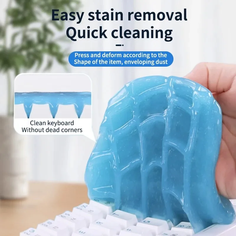Car Cleaning Soft Adhesive Car Interior Dust Removal Supplies Dust Removal Gel cleaning gel car cleaning tool car detailing cleaner car cleaning gel