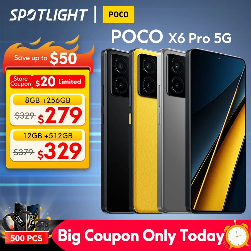Фото [глобальная версия] POCO X6 Pro 5G с яркостью 8300-Ultra 6,67 