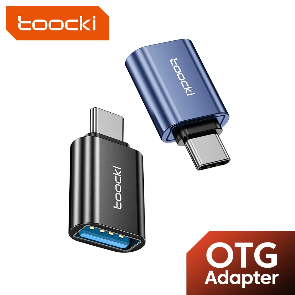 Toocki OTG Adapter USB C Female To USB Male Data Converter For MacBook