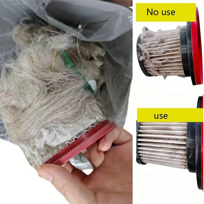 Disposable vacuum cleaner filter element filter screen protective cover non-washable non-woven fabric handheld vacuum 20pcs