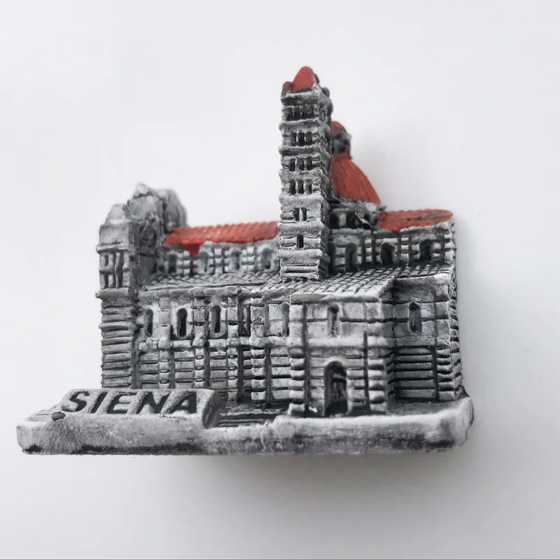 

Fridge Magnets Travel 3D Memorial Magnetic Refrigerator SIENA