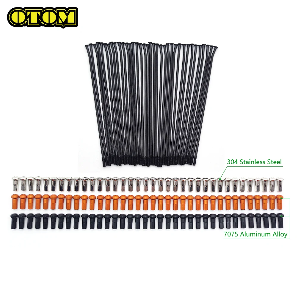 Set Raggi Anteriori Swordfish 36 Pezzi Con Nippli - Per Husqvarna, Modello 92536
