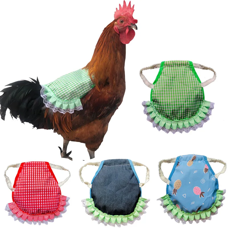 Hen Saddle Apron, Feather Protection Fixator, Back Protector, Hen Saddle Apron with Double Layers
