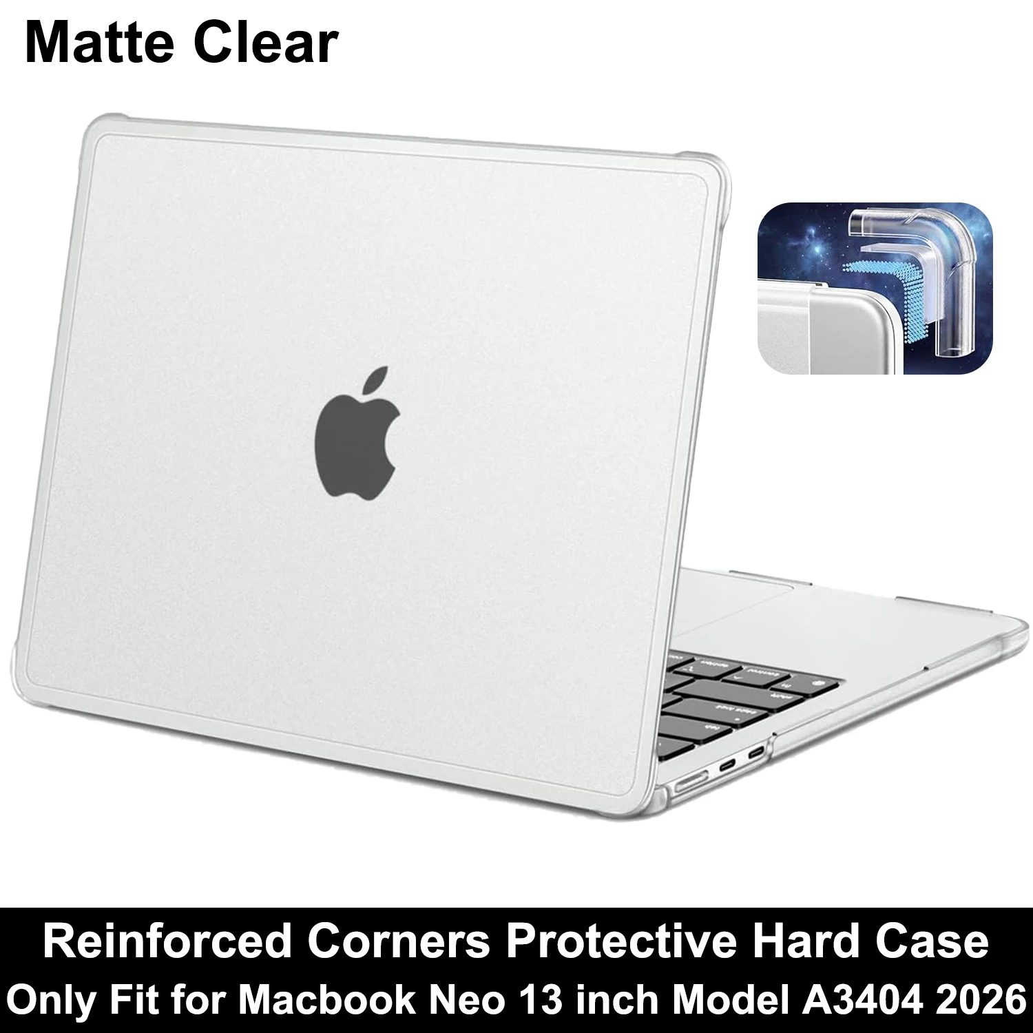 Reinforced Corners Protective Case for 13-Inch Laptops