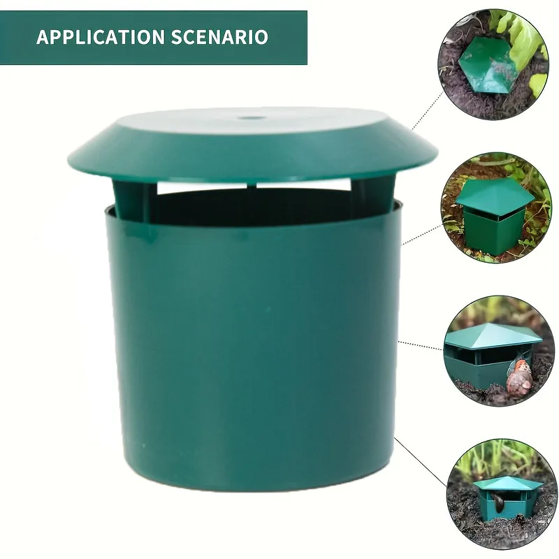1/2/3pcs Snail Trap, Reusable Garden Slug Catcher for Vegetable Plant Protection