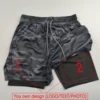 Customized Men's and Women's Sports Shorts Quick drying Double layered 2-in-1 Shorts Team Customized Exclusive Customization 3