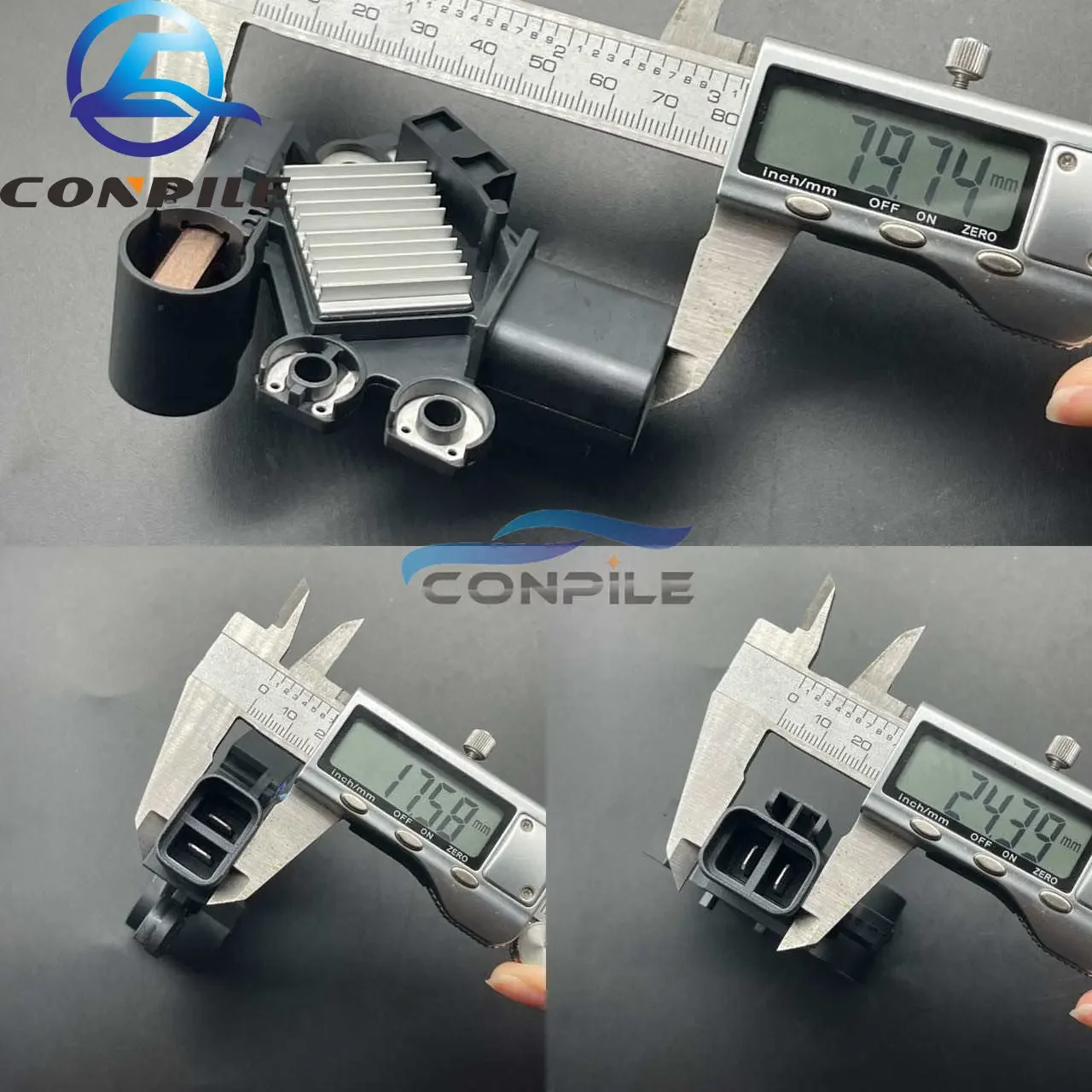 for Hyundai New Elantra verna i30 Fcrte forte K2 Tucson Automobile for Valeo Generator Regulator 2pin Plug rectifier