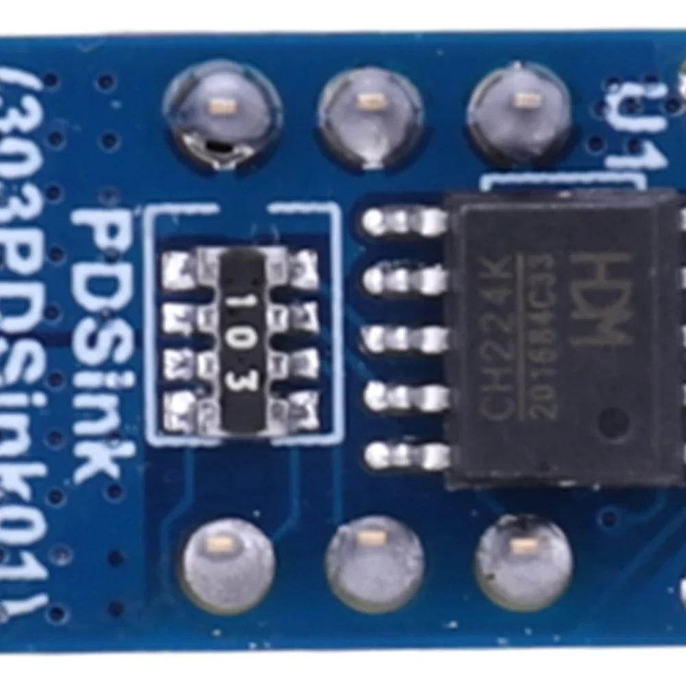 PD Fast Charging Test Board 5-20V Adjustable PD Trigger Board Module USB Type-C 100W Voltage Connetor Power Supply Accessories