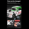 2.4G 4WD 1/16 Drift RC Car SC16A04 Spray LED Light 18km/h High Speed Remote Control Car Models Toys for Boy Kids Children Gifts 3