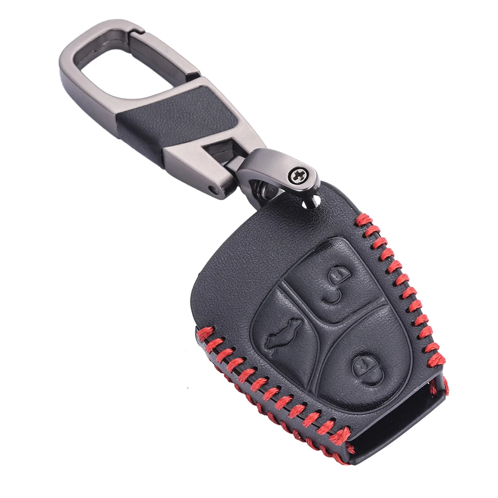 

Remote Car Key Fob Case Cover Holder Shell For Mercedes For Benz C B E R Buttons Chain Car Accessories