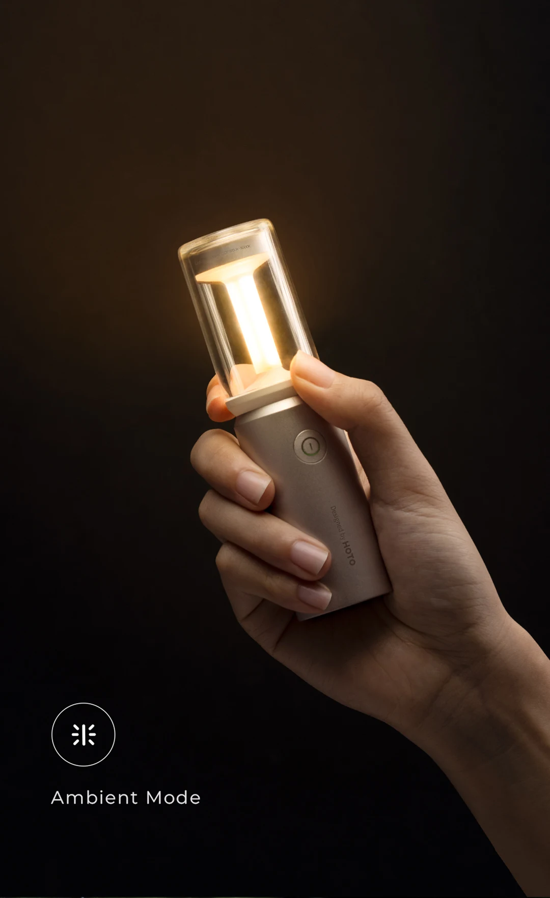 HOTO Camping Light 3 Modes Waterproof Rechargeable Flashlight description image 6