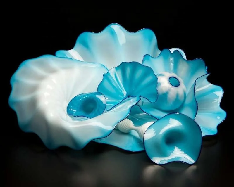 

High Quality Furniture Art Decoration Bowl-Type Mural Glass Craft