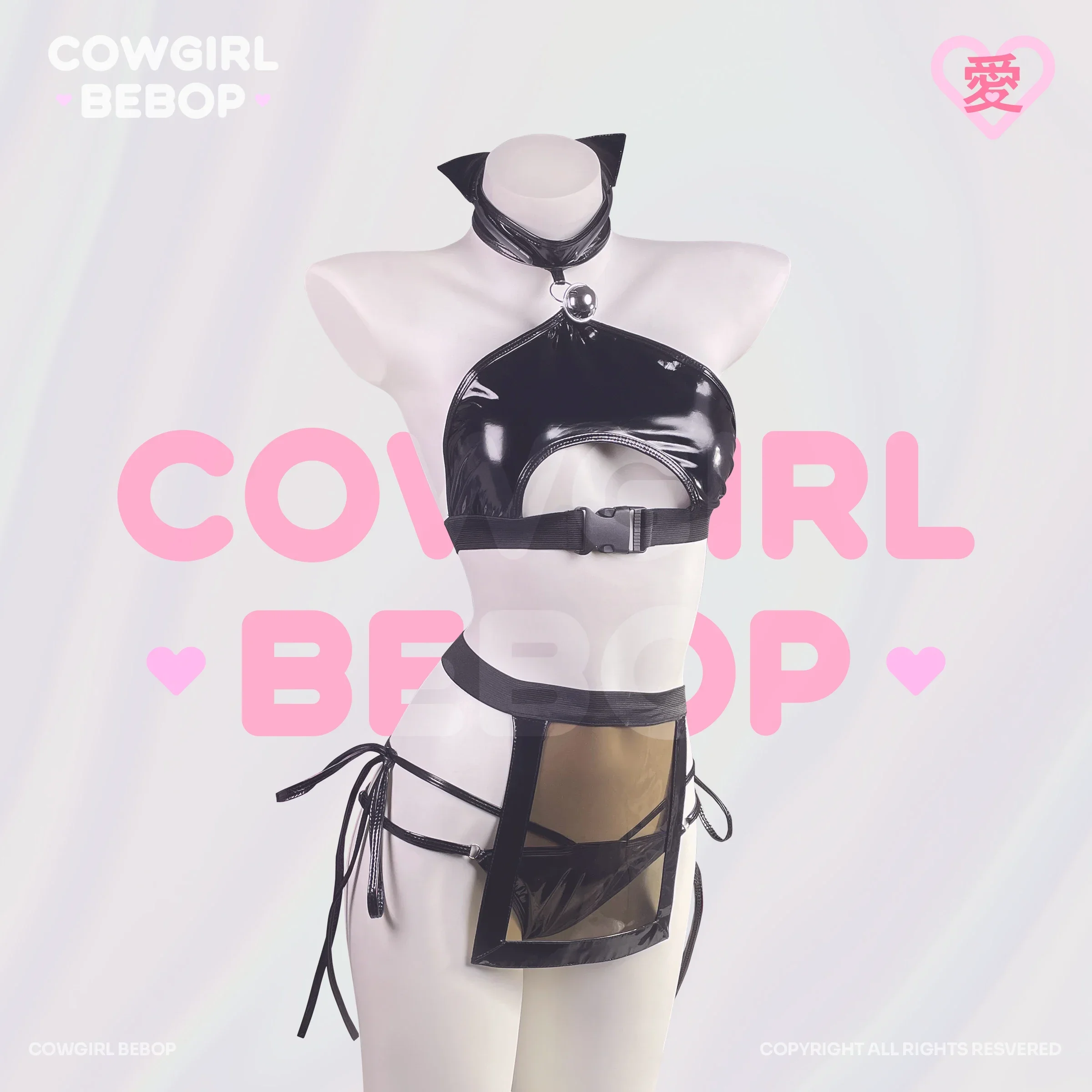 Dark anime Spice Girl Sling Cosplay Demon Performance Uniform
