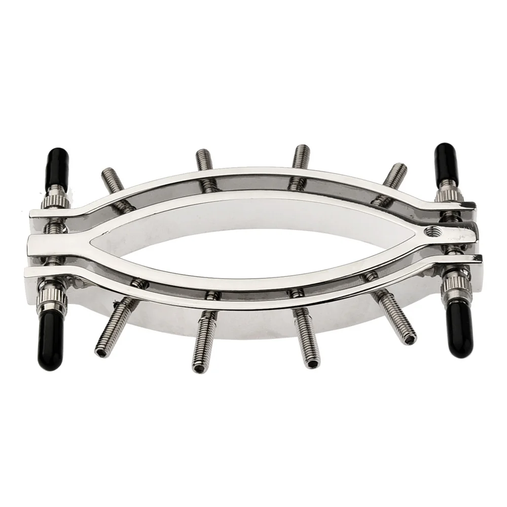 Vagina Speculum Stianless Steel Pussy Clamp with Spikes Labial Clamp Vaginal Expander Speculum Clitoris G-spot Flirt Fetish Bdsm Sex Toy Women vagina speculum