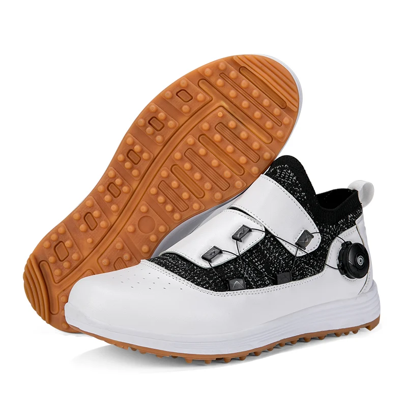 

Golf shoes Men's high-quality waterproof women's golf shoes Non slip shockproof blue white black men's sports shoes 36-46
