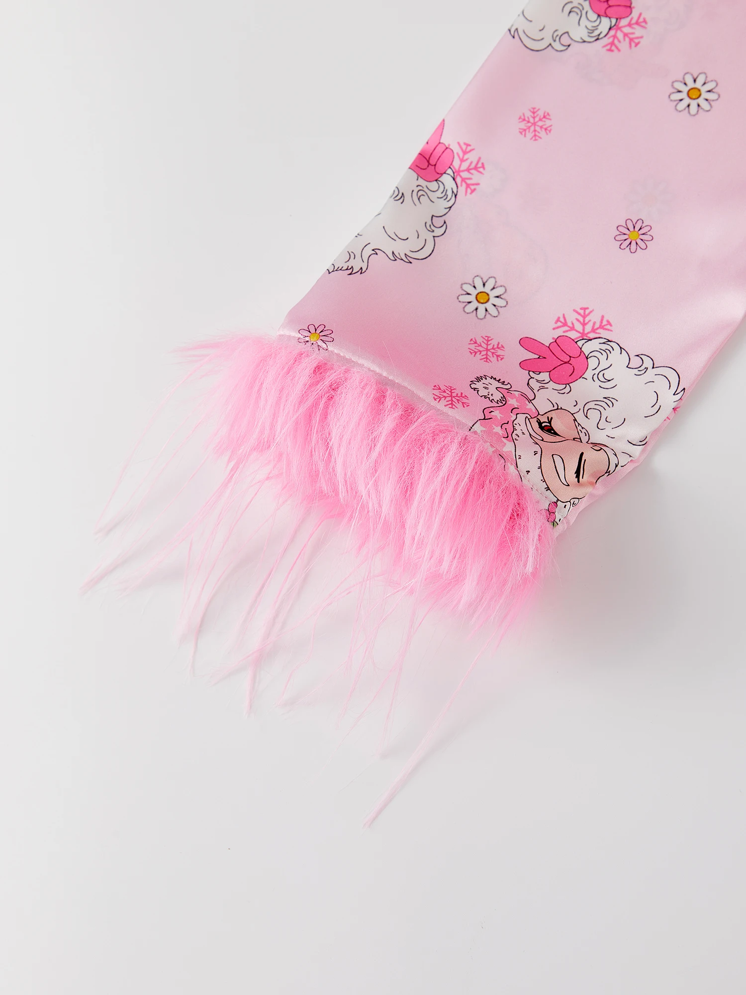 Daddy and Me Matching Christmas Pajama Set Reindeer Print Cozy Trim Long Sleeve Tops and Pants Family Sleepwear Outfit for the