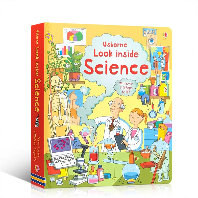 

MiluMilu Look Inside Science Usborne Parent Child Interactive English Early Education Picture Book
