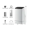 Portable 15000 BTU Air Conditioner with Heat Dehumidifier 4-in-1 Unit 800 Sq.Ft Rooms Auto Swing Timer Efficient Cooling & 6