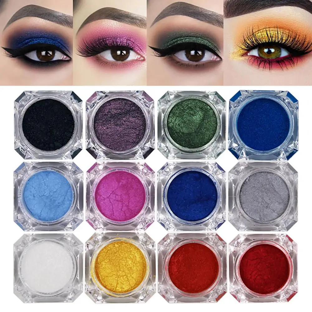 Decorative Cosmetic Eyeshadow Easily Apply Pigment Metallic Eye Shadow Palette Mild Natural Eyeshadow Powder for Women eye shadow eye shadow plate