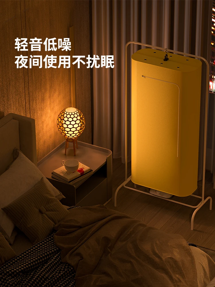 1000W Fold mini clothes dryer Portable clothes dryer machine Automatic sterilization electric baby clothes dryer Home appliances 4