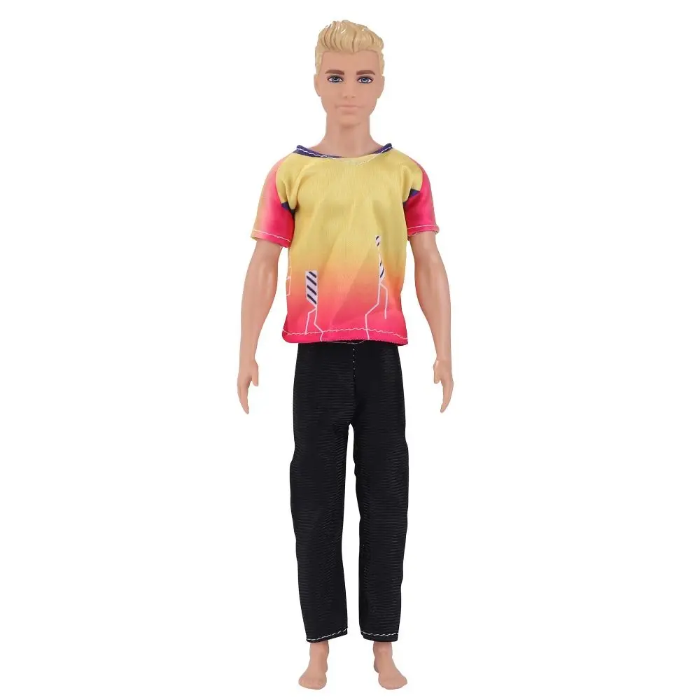 Male Doll Hoodies Casual Wear Set Long Pants Sport Clothing