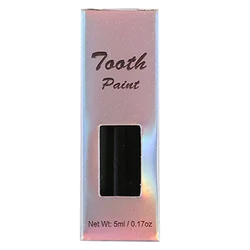 Vibrant Non - Toxic Tooth Paint for Halloween and Cosplay (Black)