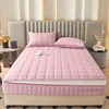 Six Sides Full Enclosed Mattress Protector Cover with Zipper Closure Thicken Quilted Mattress Topper Pad Luxury Soft Bed Sheet 6
