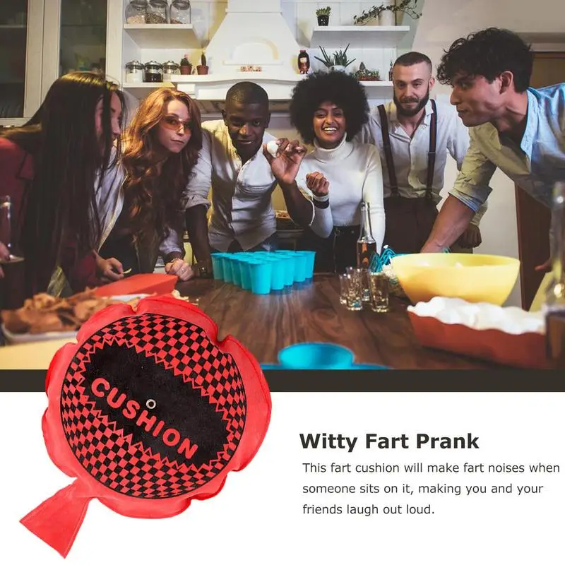Kids Fun Baby Prank Toys Whoopee Cushion Jokes Gags Pranks Maker Trick Funny Toy Fart Pad Pillow Perdushka Toy Prank Fart 3