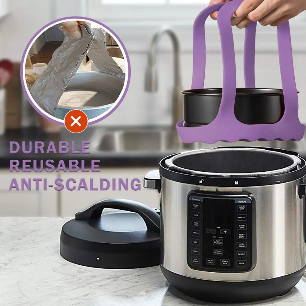 Pressure Cooker Sling Steamer Silicone Bakeware Lifter Instant Pot