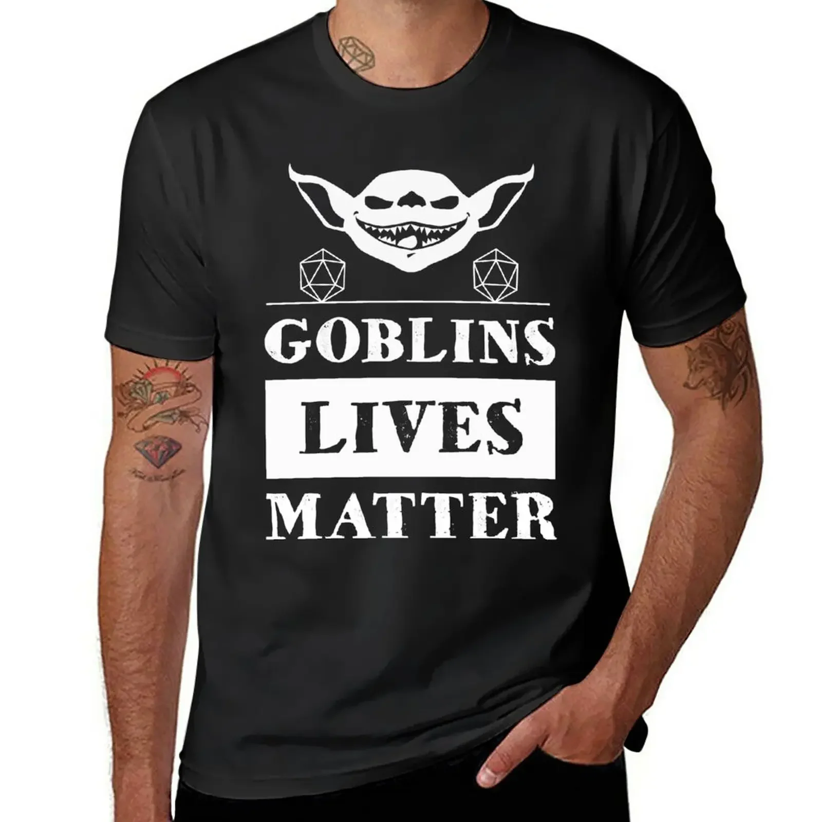 

Goblins lives matters T-Shirt hippie clothes sweat shirts graphic tees t shirt for men
