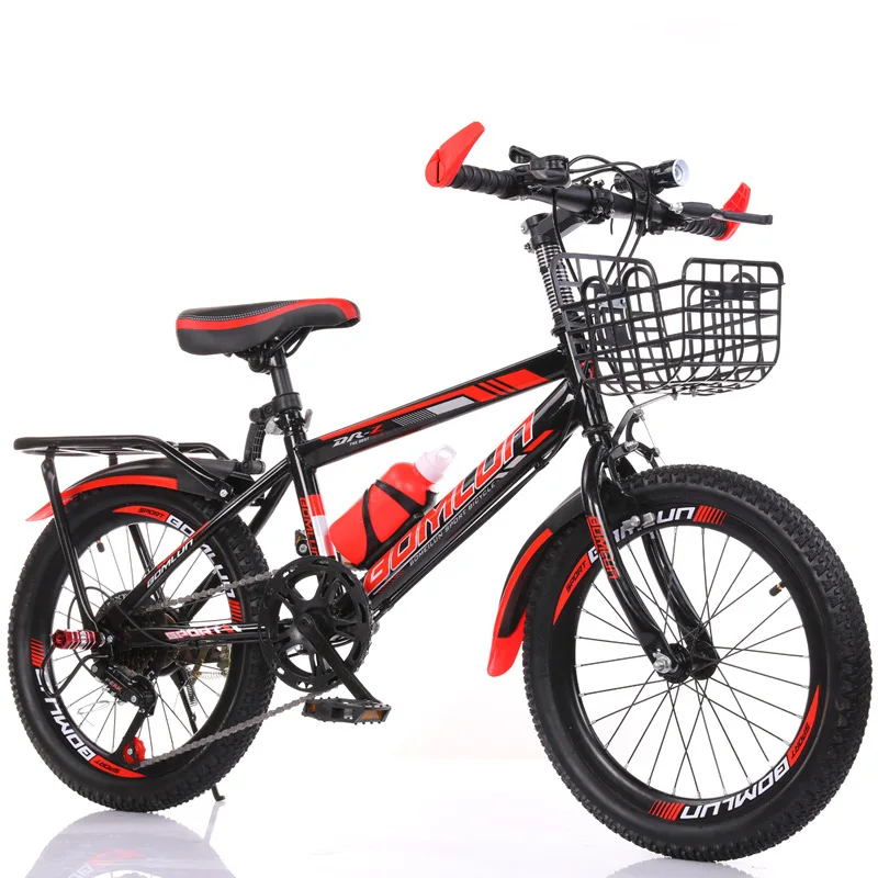 Bicicleta Infantil WDZDMYL 22 Pulgadas MTB, Cambios, Azul, Para 8-15 Años