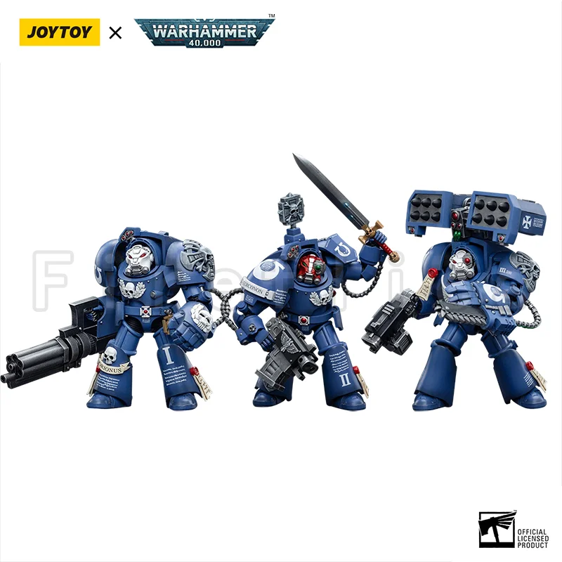 1/18 JOYTOY Action Figure 40K Dark Angels Primarch Roboute Guilliman Tau Anime Model Toy Free Shipping